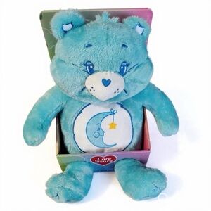 Care Bears Teal Plush with Moon and Star